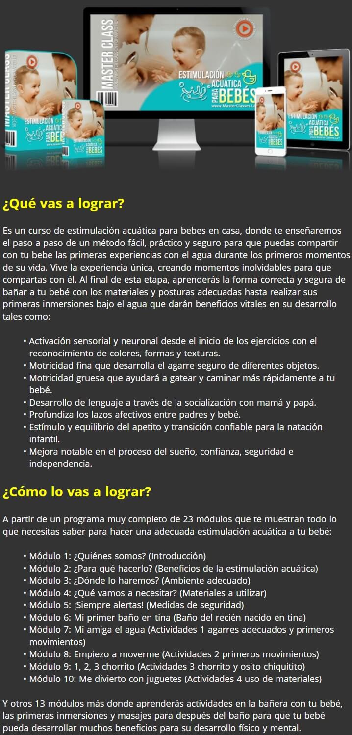 Estimulación Acuática para Bebés 2 Estimulacion Acuatica para Bebes