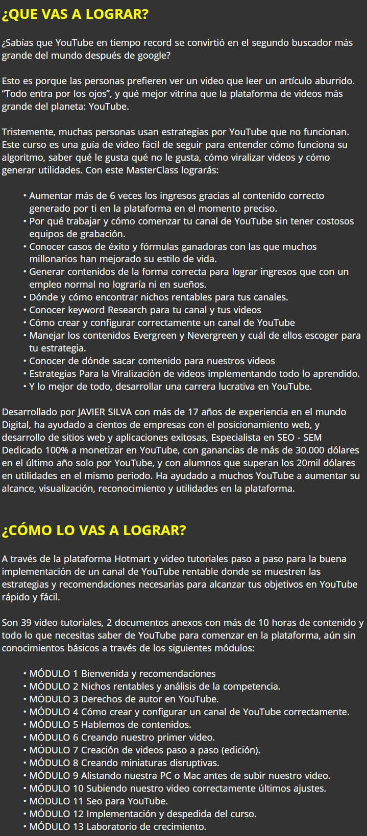 Ganando con YouTube 2