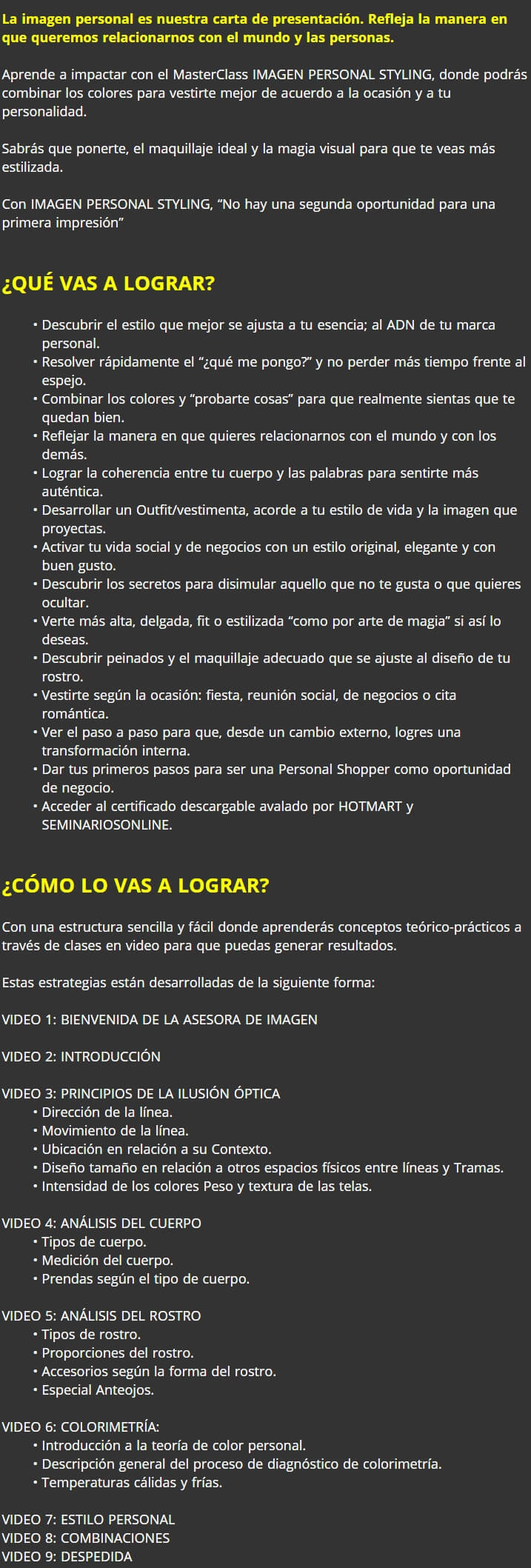 Imagen Personal Styling 2