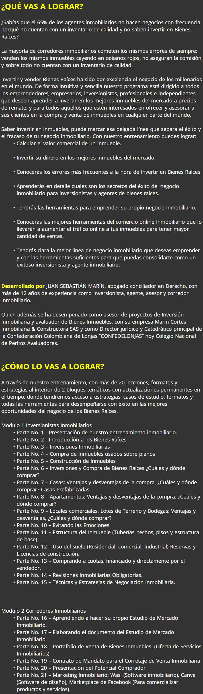 Inversiones Inmobiliarias 2