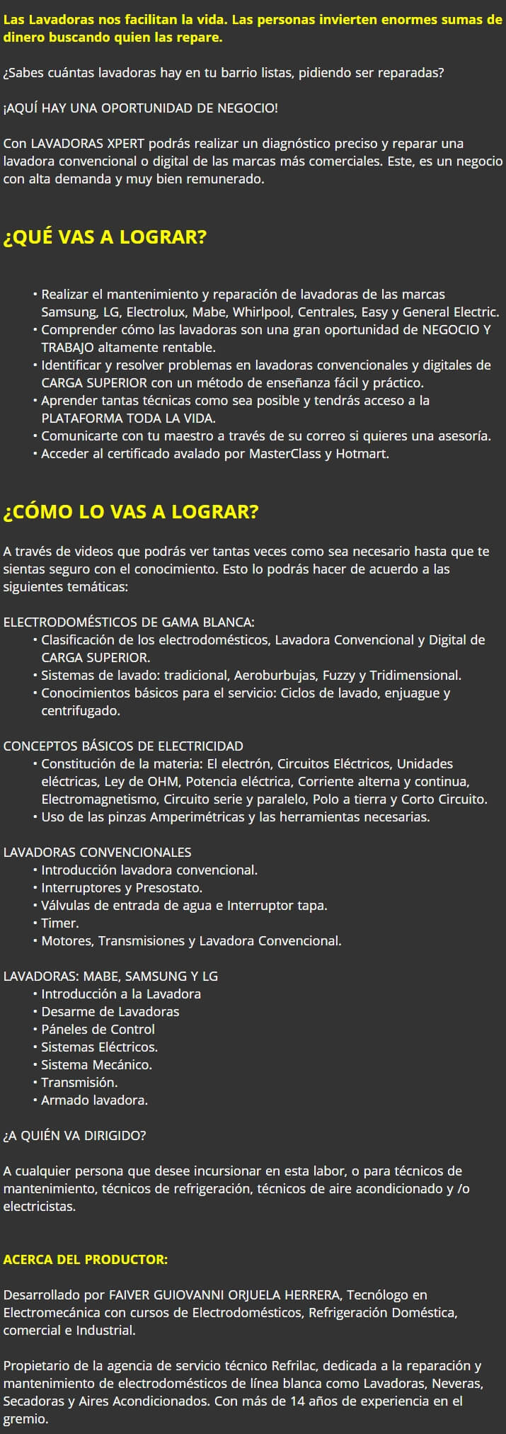 Lavadoras Xpert 2