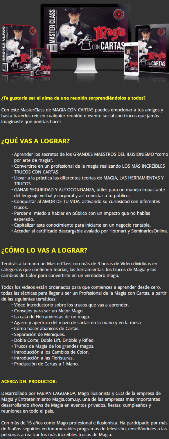 Magia con Cartas