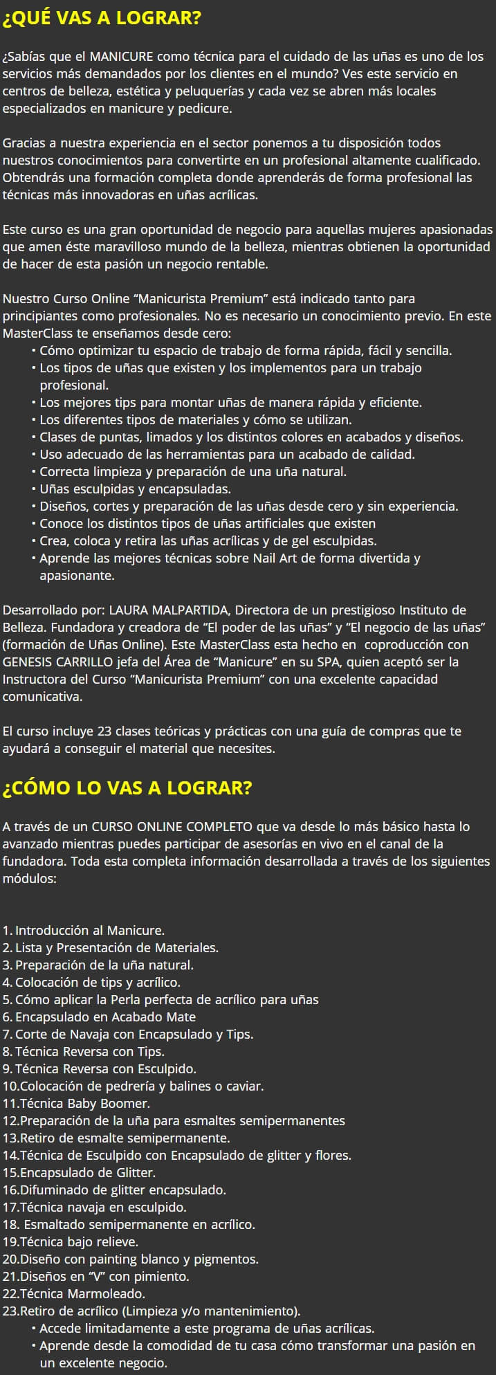 Manicurista Premium 2