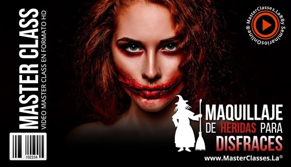 Maquillaje de Heridas para Disfraces