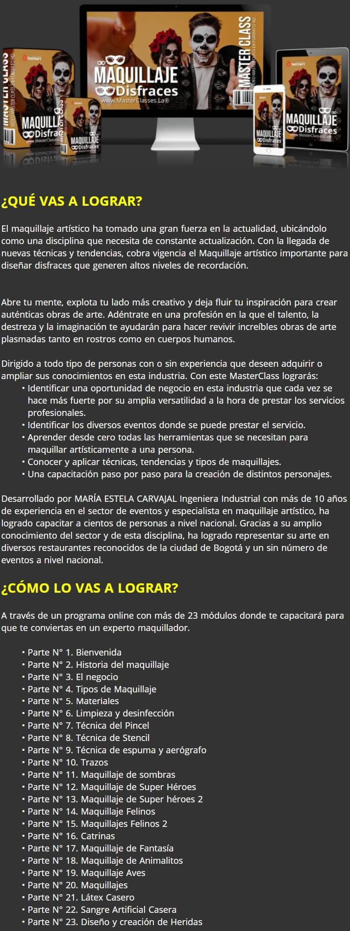 Maquillaje para Disfraces