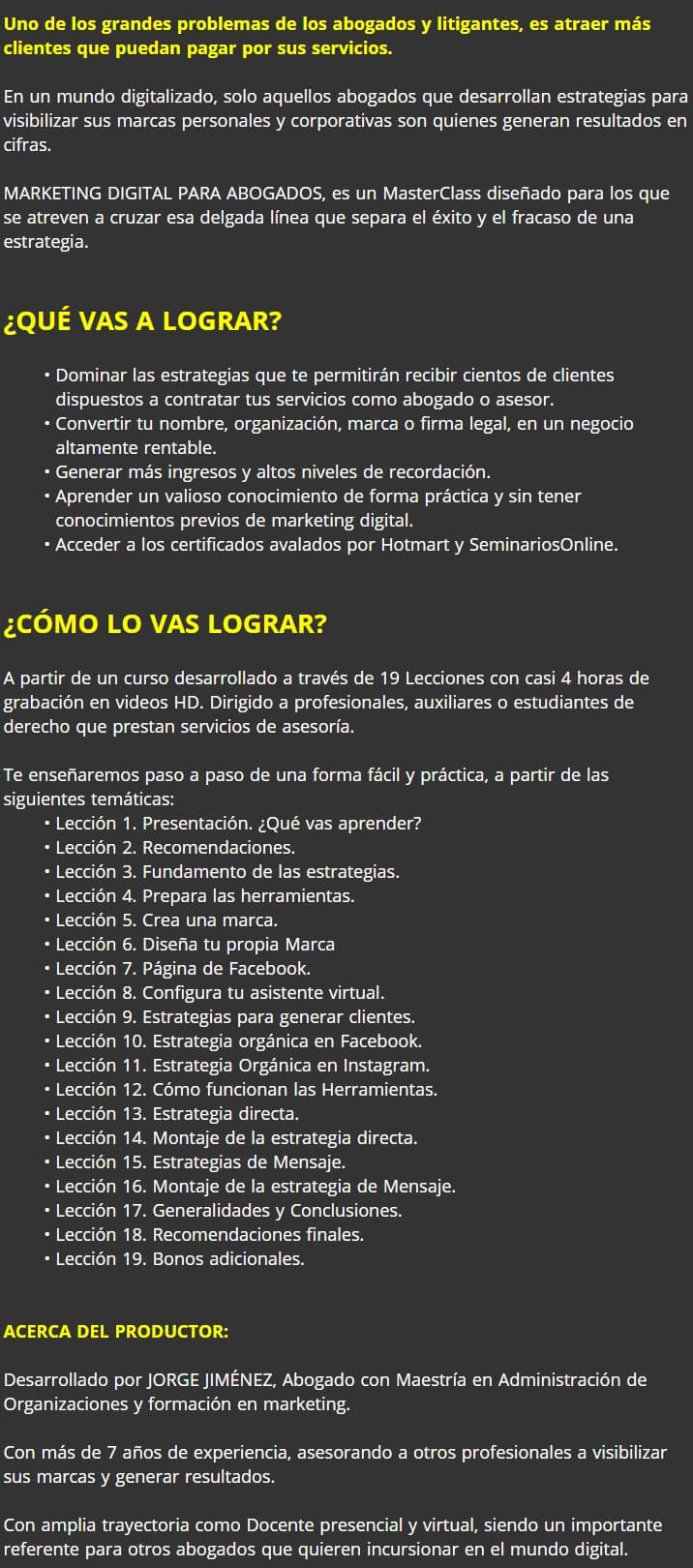 Marketing Digital para Abogados 2