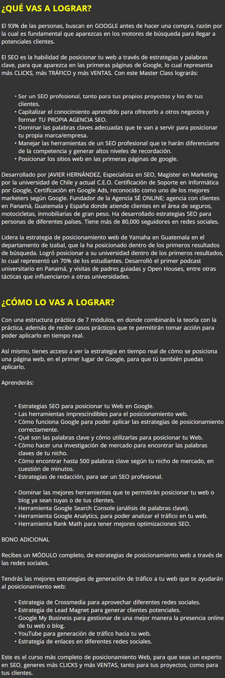 Marketing SEO para Pymes 2