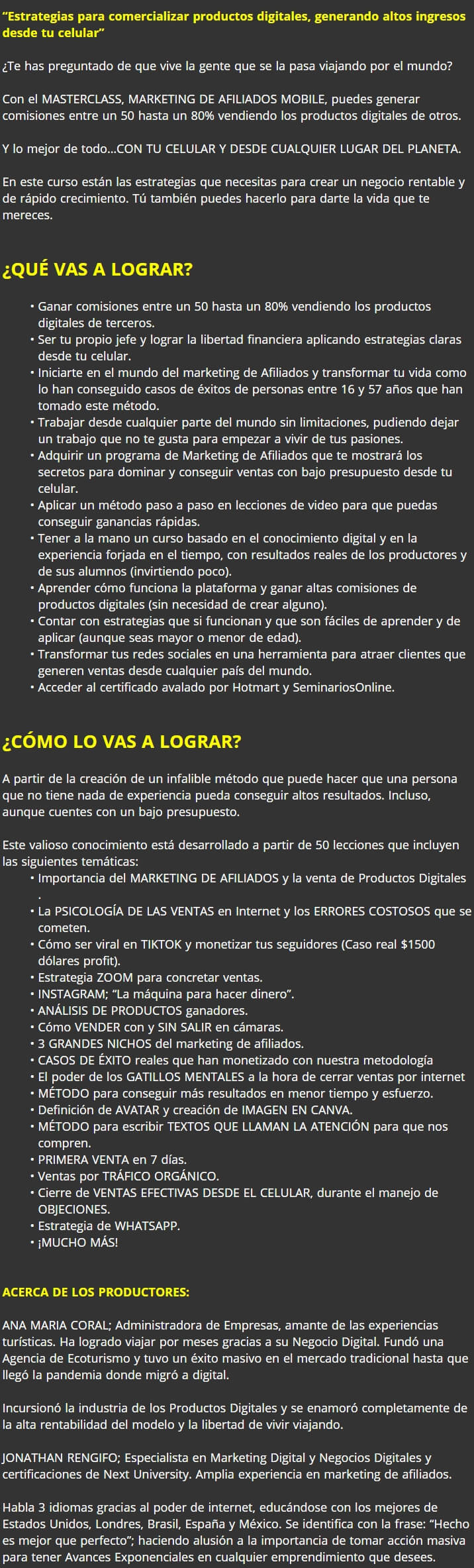 Marketing de Afiliados Mobile 2
