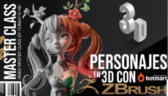 Personajes en 3D con ZBrush