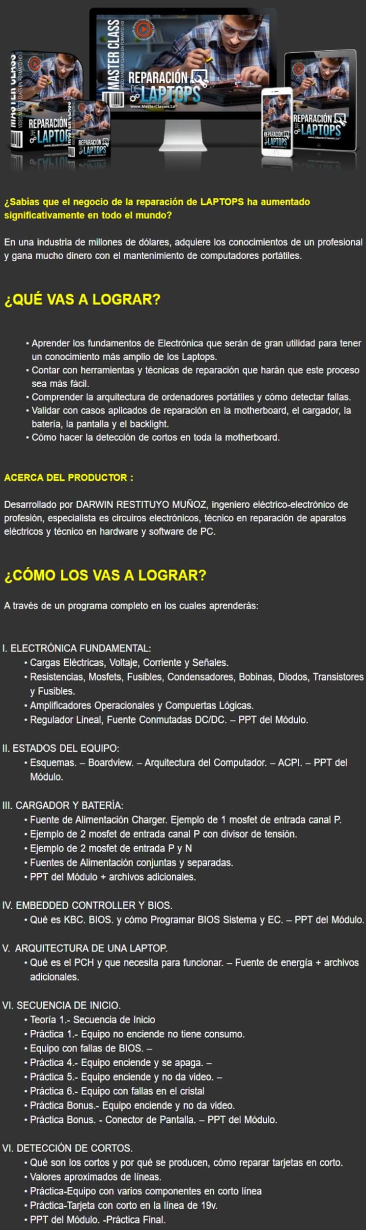 Reparacion de Laptops