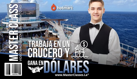 Trabaja en un Crucero y Gana en Dólares