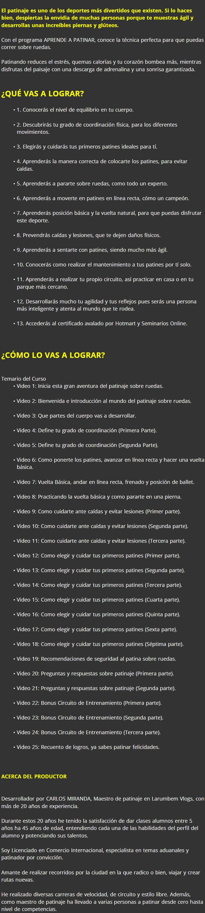 Aprende a Patinar