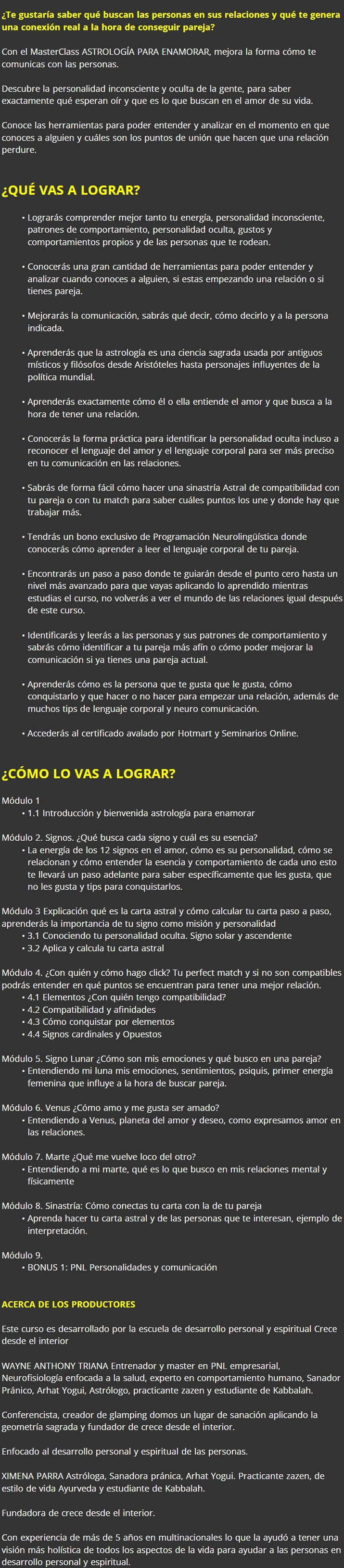 Astrologia para Enamorar