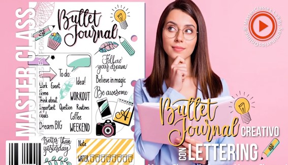 Bullet Journal Creativo con Lettering