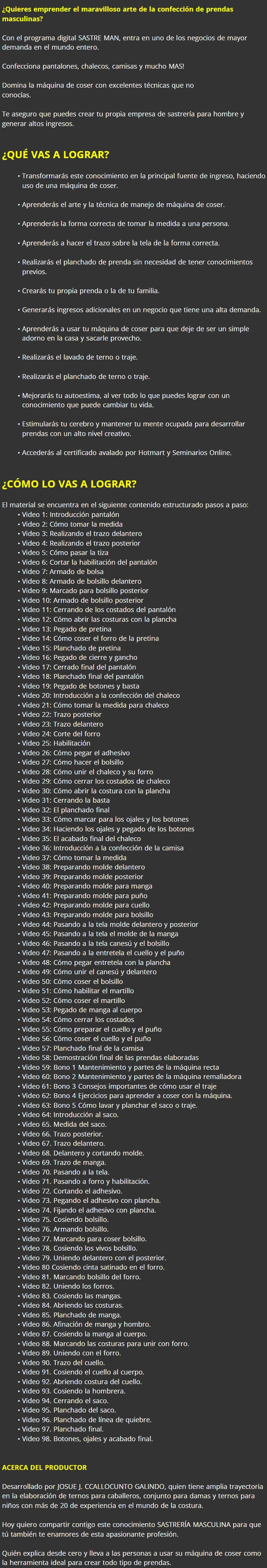 Sastre Man