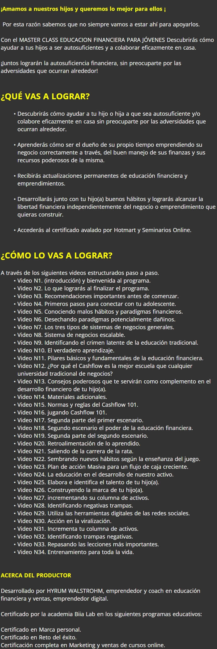 Educacion Financiera para Jovenes