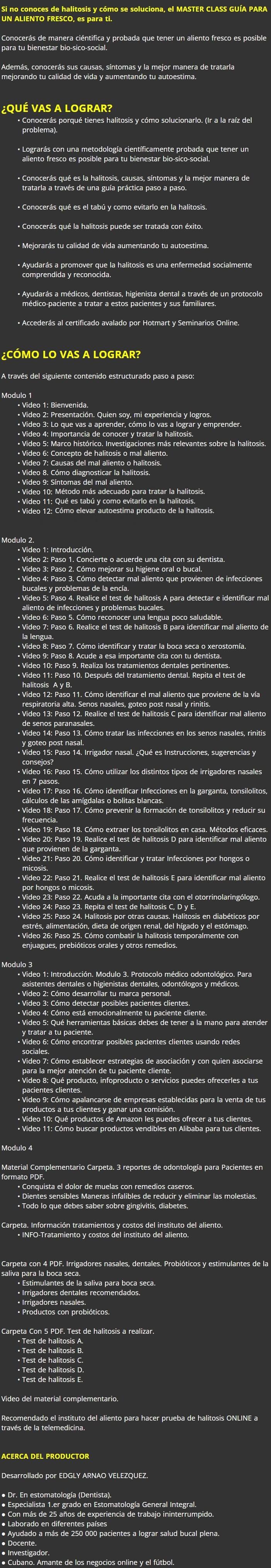 Guia para un Aliento Fresco