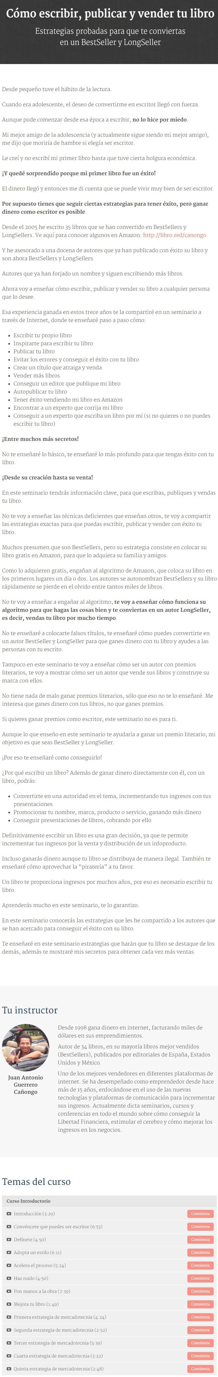 Cómo escribir, publicar y vender tu libro 2 Como escribir publicar y vender tu libro