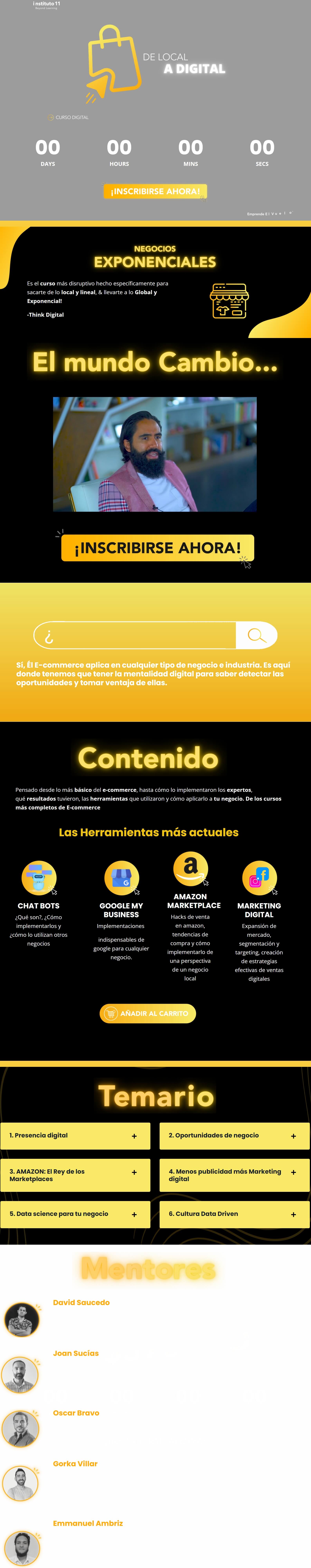 De Local a Digital 2 De Local a Digital