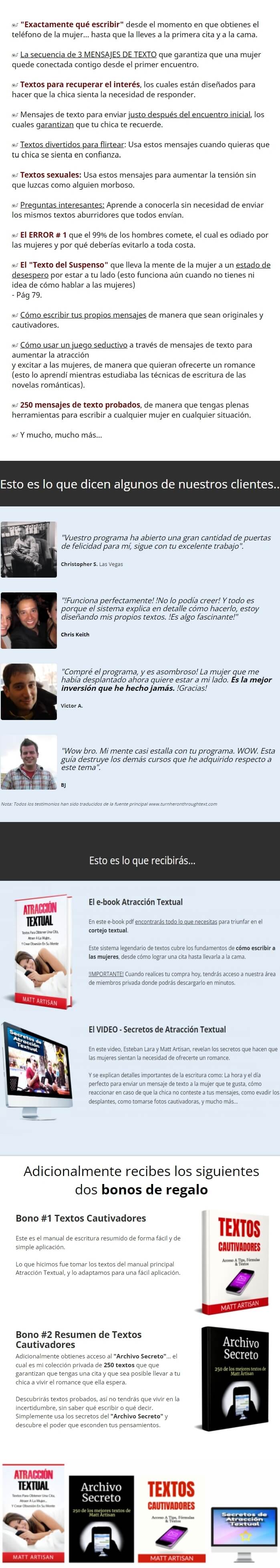 Atraccion Textual Matt Artisan 3