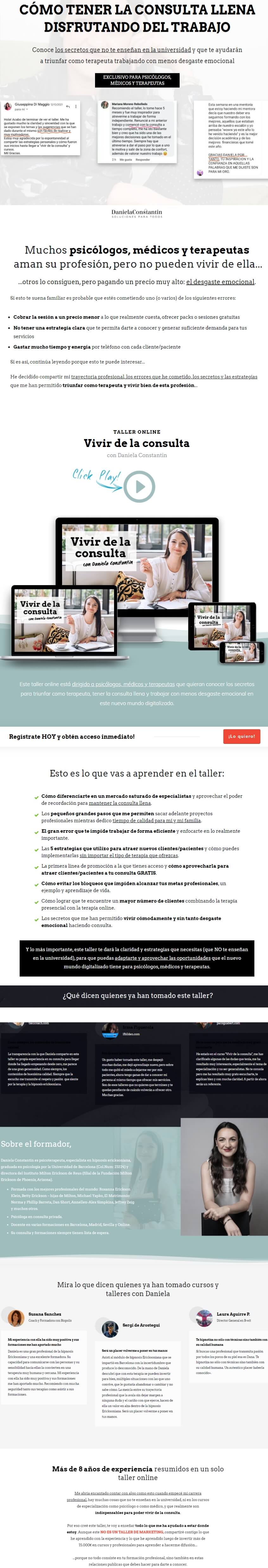 Vivir de la Consulta