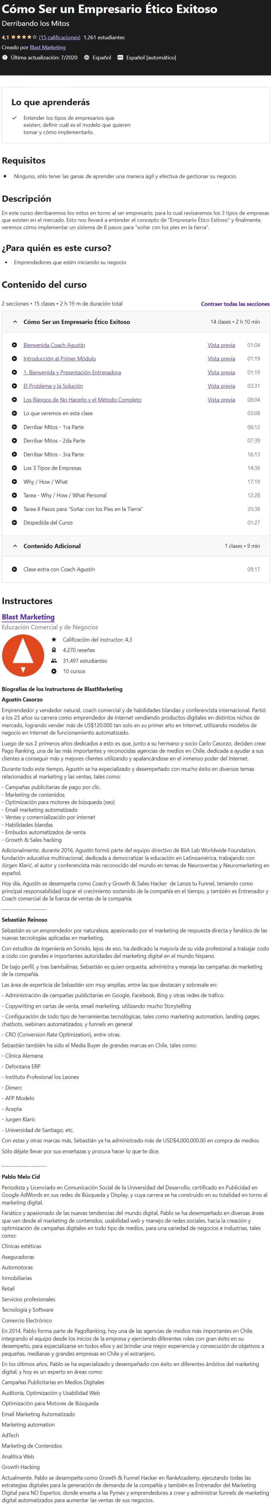 Como Ser un Empresario Etico