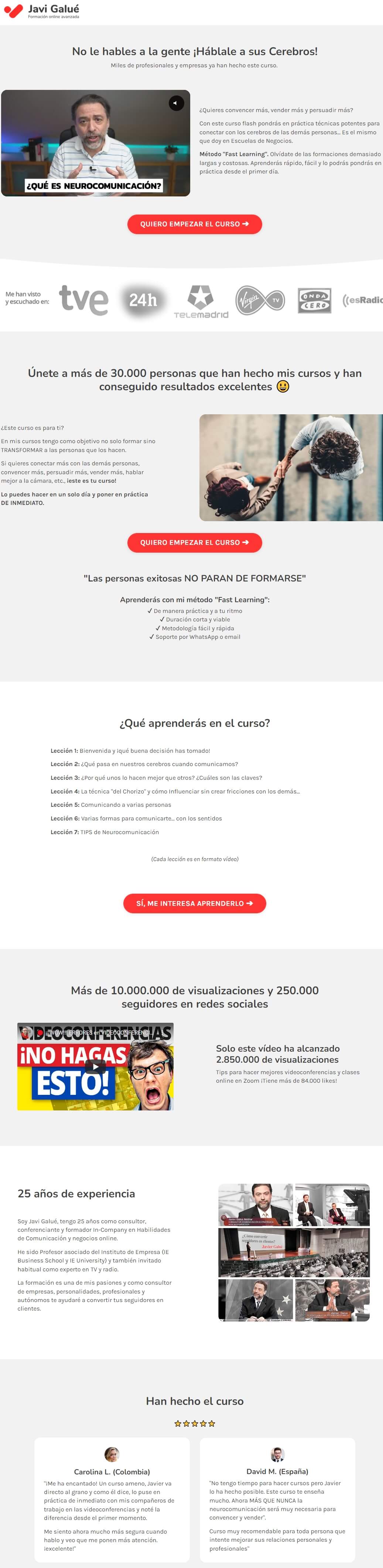 Curso Flash de NeuroComunicacion