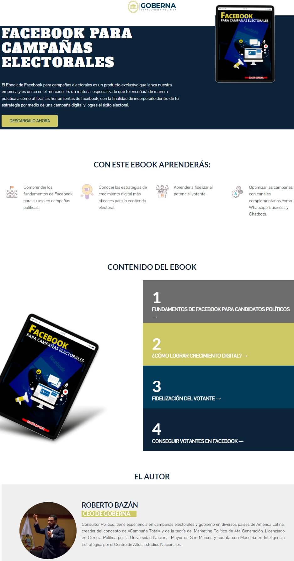 Facebook para Campanas Electorales