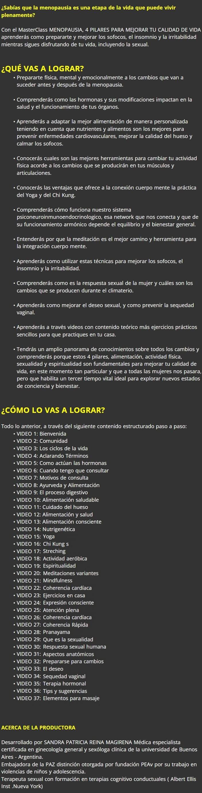 Menopausia, 4 Pilares para Mejorar tu Calidad de Vida 3 Menopausia 4 Pilares para Mejorar tu Calidad de Vida