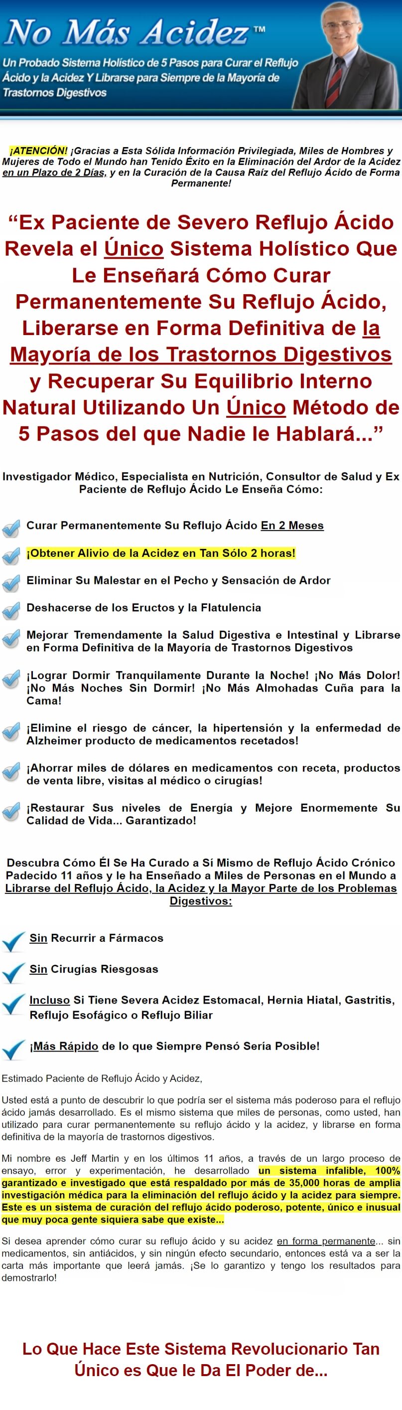 No Mas Acidez Jeff Martin 1