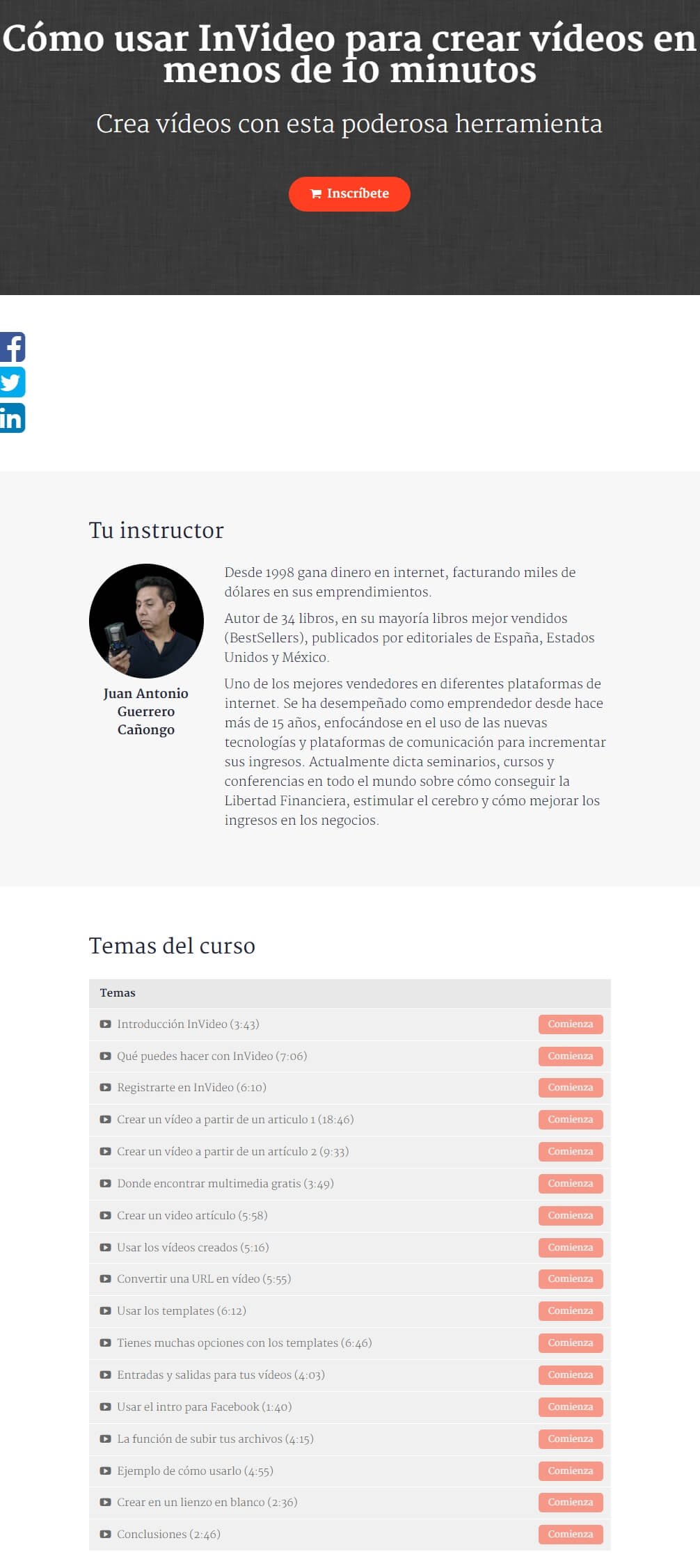 Como usar InVideo para crear videos en menos de 10 minutos