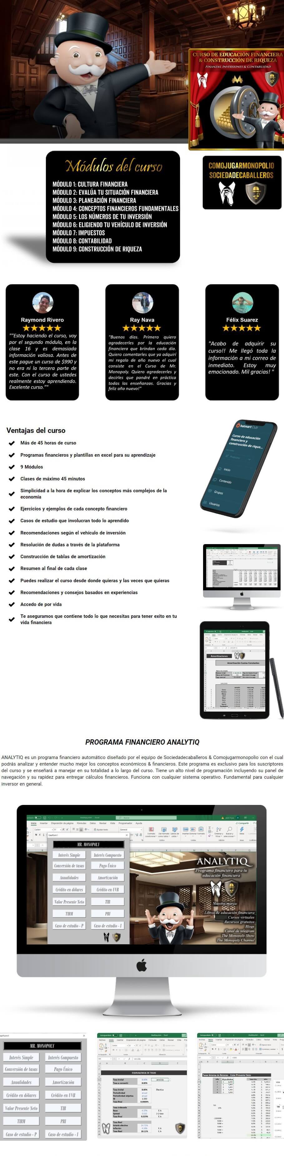 Curso de Educacion Financiera Construccion de Riqueza 1