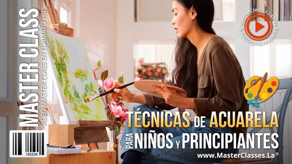 Técnicas de Acuarela para Niños y Principiantes