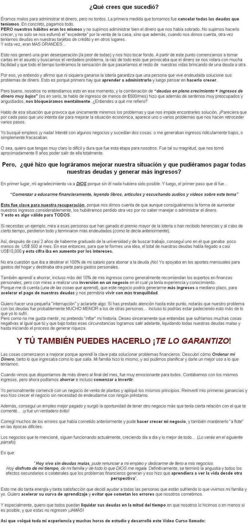 Acaba Con Tus Deudas Pantallaz 2