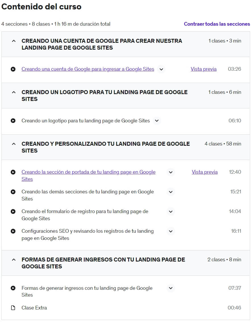 Como Crear una Landing Page con Google Sites Desde Cero Renato Jesus Yacolca