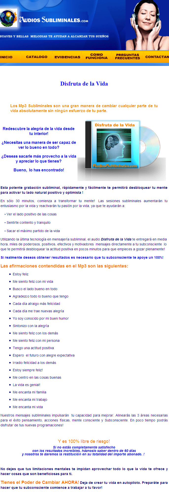 Disfruta de la Vida
