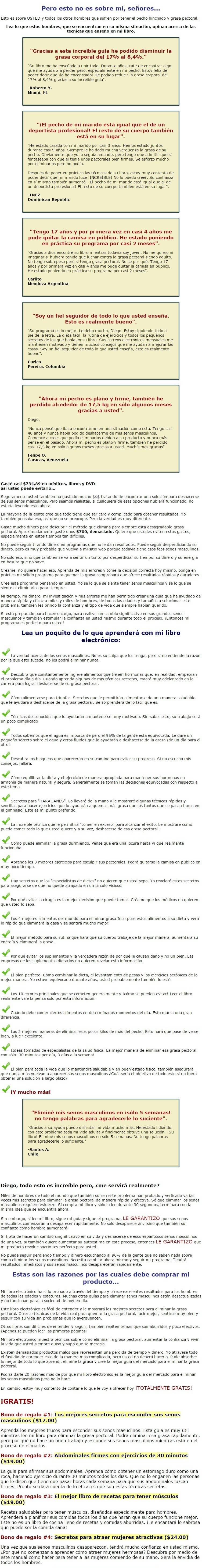 Elimine los senos masculinos – Ginecomastia 03