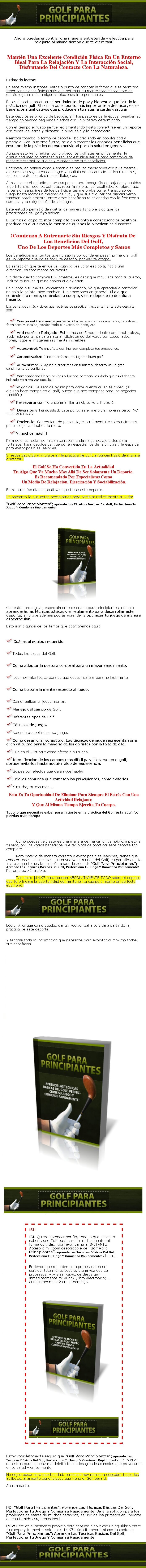 Golf para Principiantes Pallaz