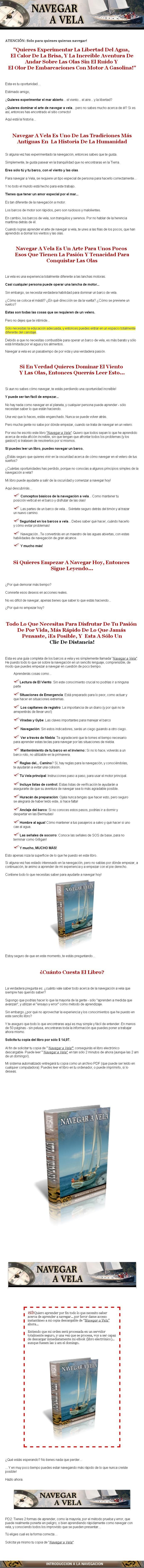 Navegar a vela Pallaz
