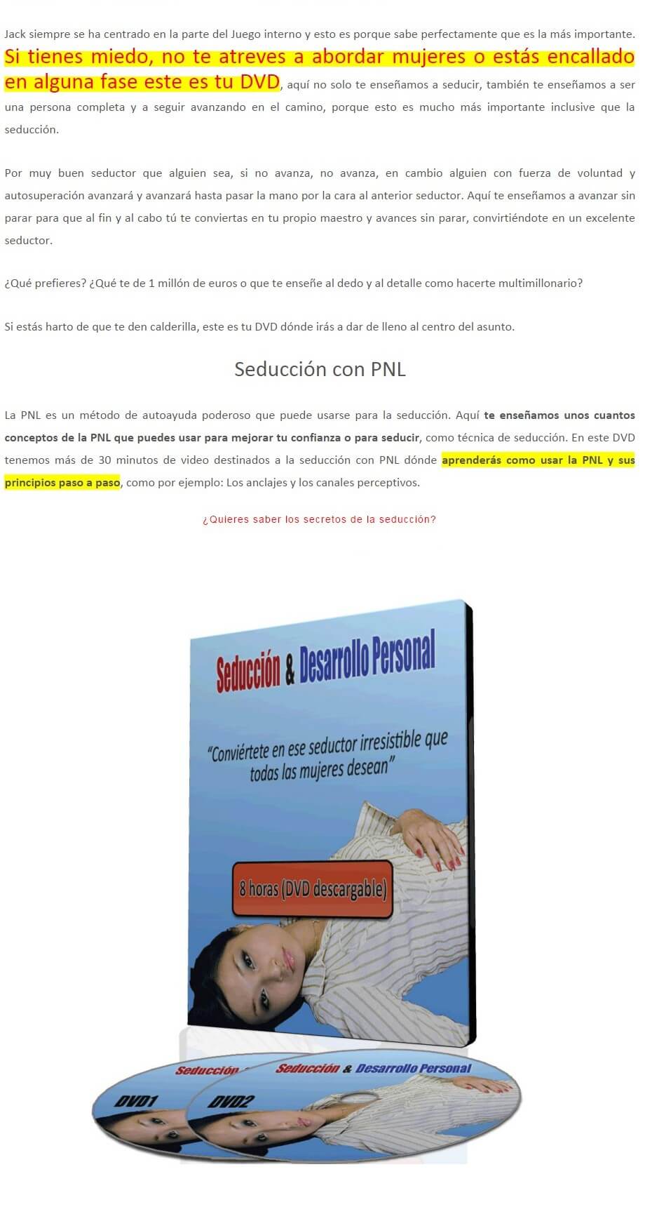 seminarios de seduccion y desarrollo personal Pallaz 04