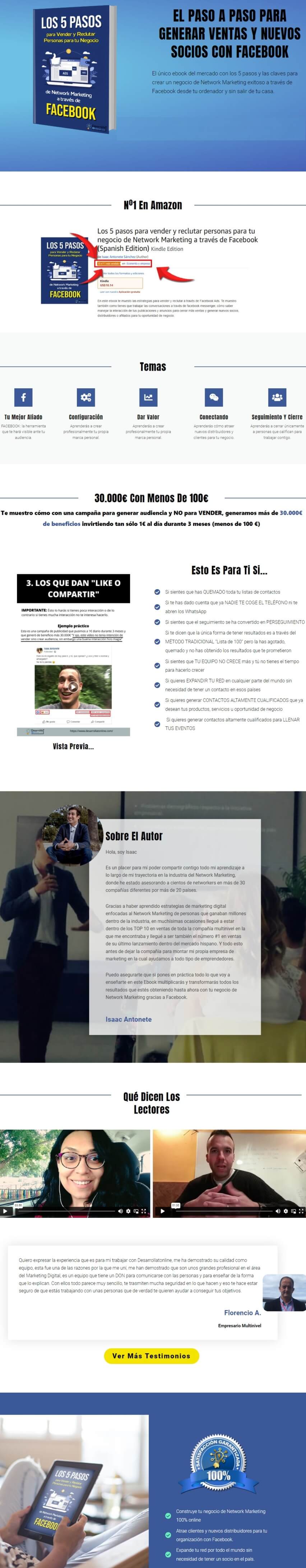 Los 5 Pasos para Vender y Reclutar Personas para tu Negocio Isaac Antonete a