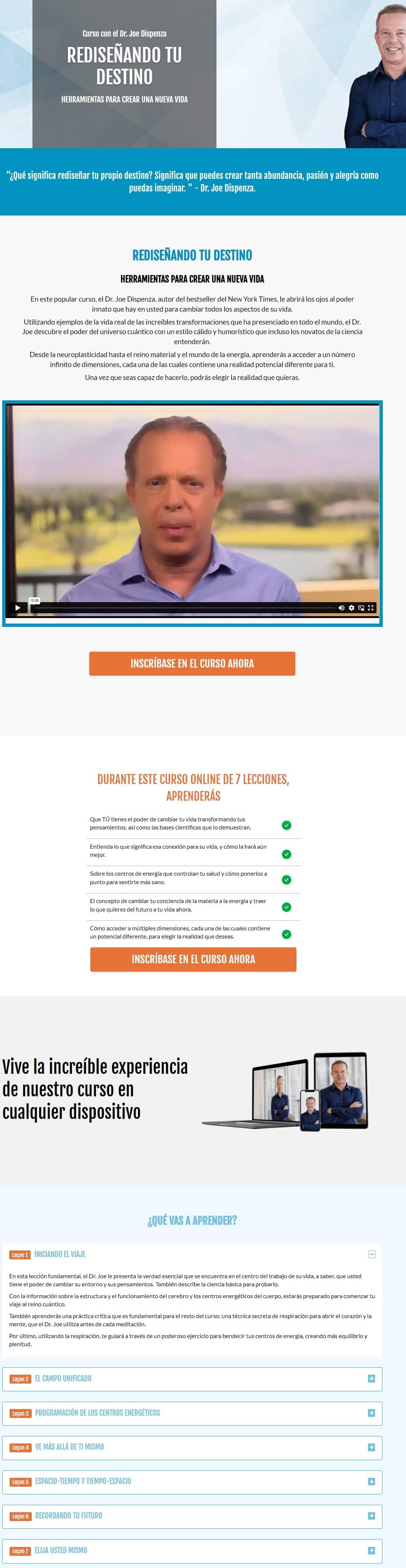 Redisena tu destino Joe Dispenza z