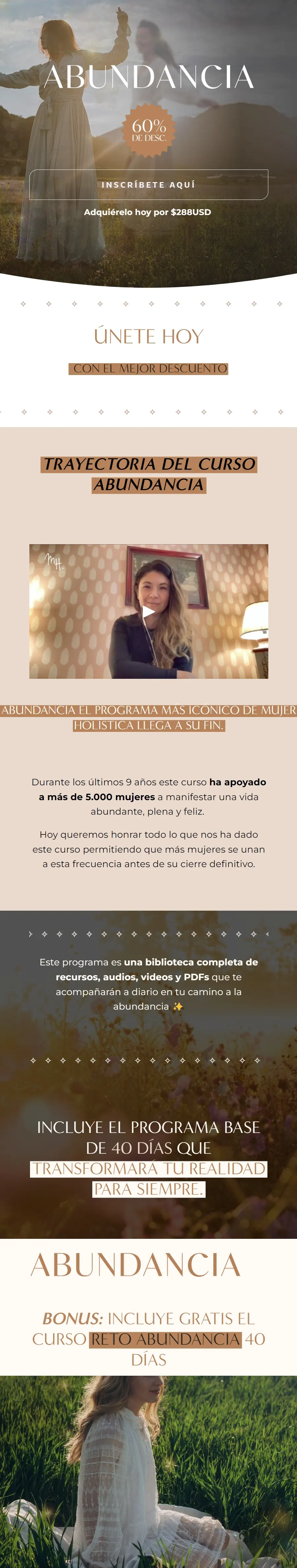 Abundancia 3.0 Mujer Holistica 1