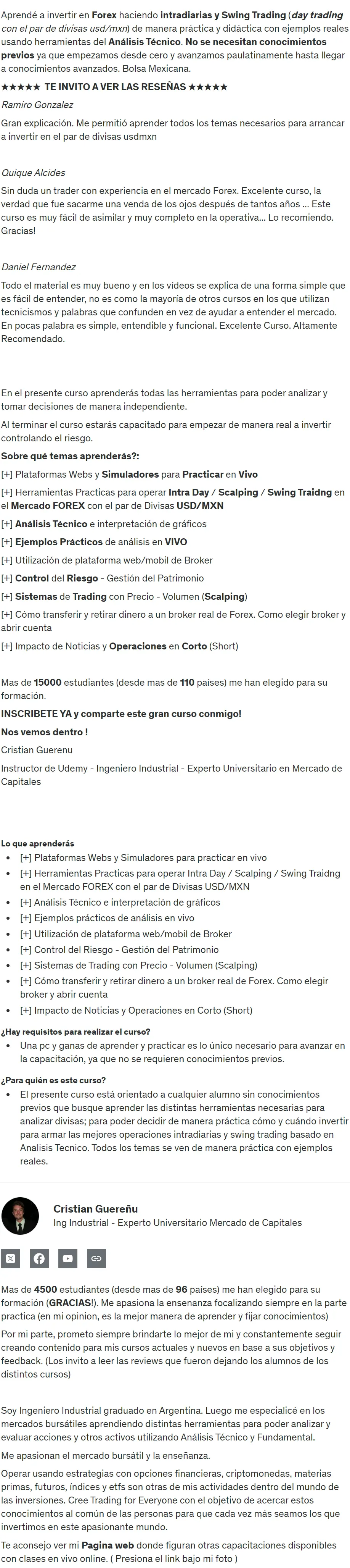 Forex Mexico Aprende a ganar con el Par de Divisas USDMXN Cristian Guerenu z