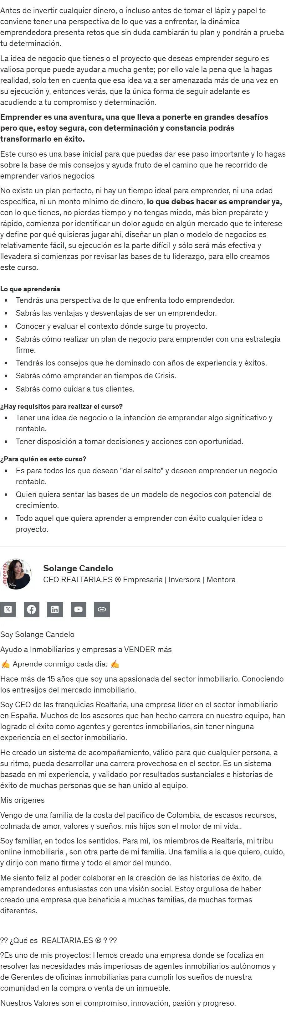 Fundamentos del Emprendedor Exitoso 2 Fundamentos del Emprendedor Exitoso Solange Candelo z