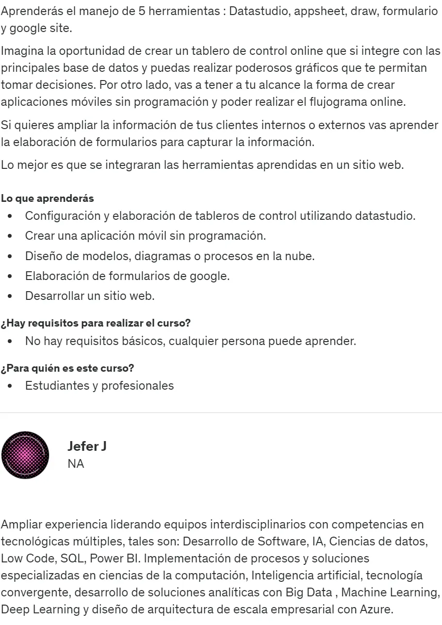 Inteligencia de negocio con google Jefersson Jimenez Cardona z
