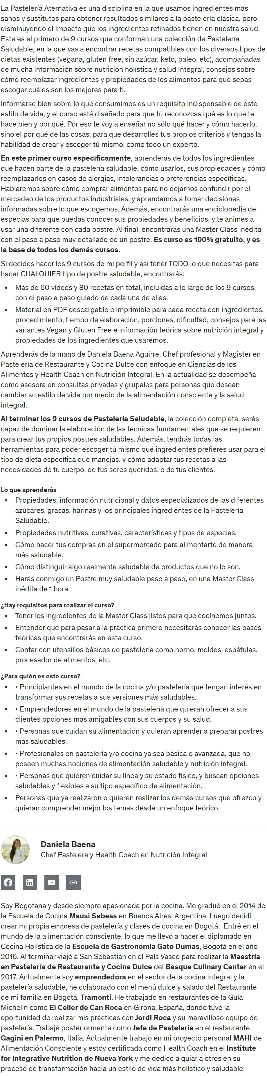 Introducción Teórica a la Pastelería Saludable 2 Introduccion Teorica a la Pasteleria Saludable Daniela Baena z
