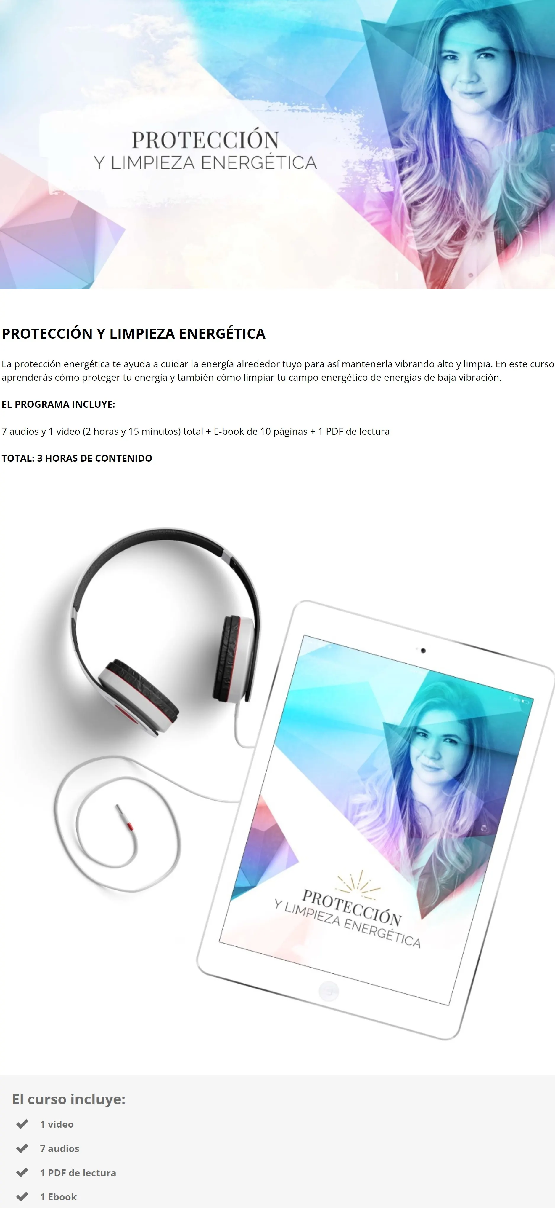 Proteccion y Limpieza Energetica Mujer Holistica z