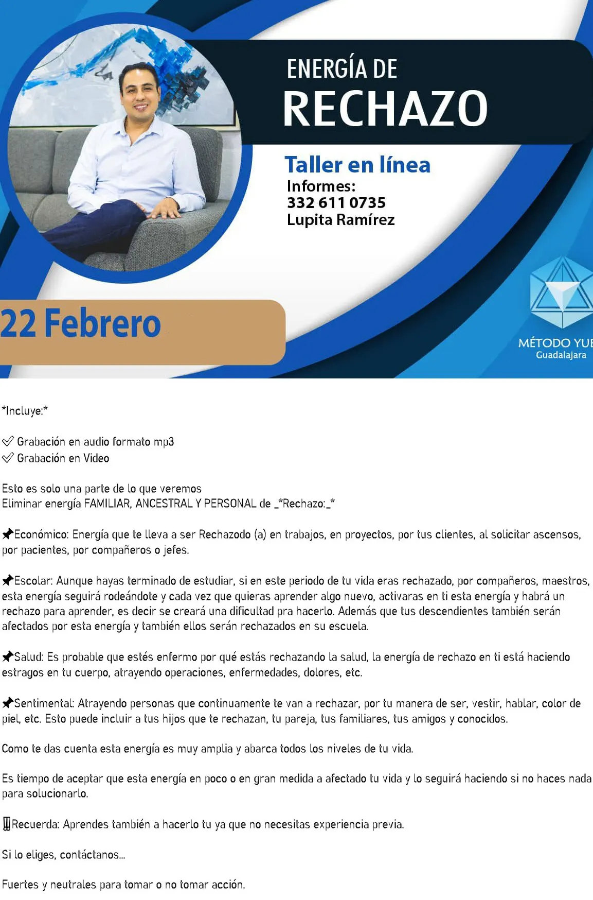 metodo yuen guadalajara taller energia de rechazo