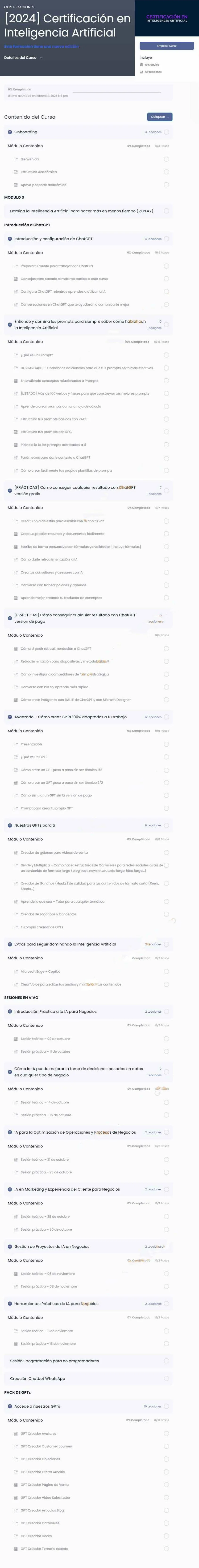Certificacion en Inteligencia Artificial 2024 Convierte Mas